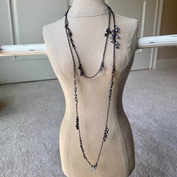 Bundle Ring Necklace Black American Eagle Necklace